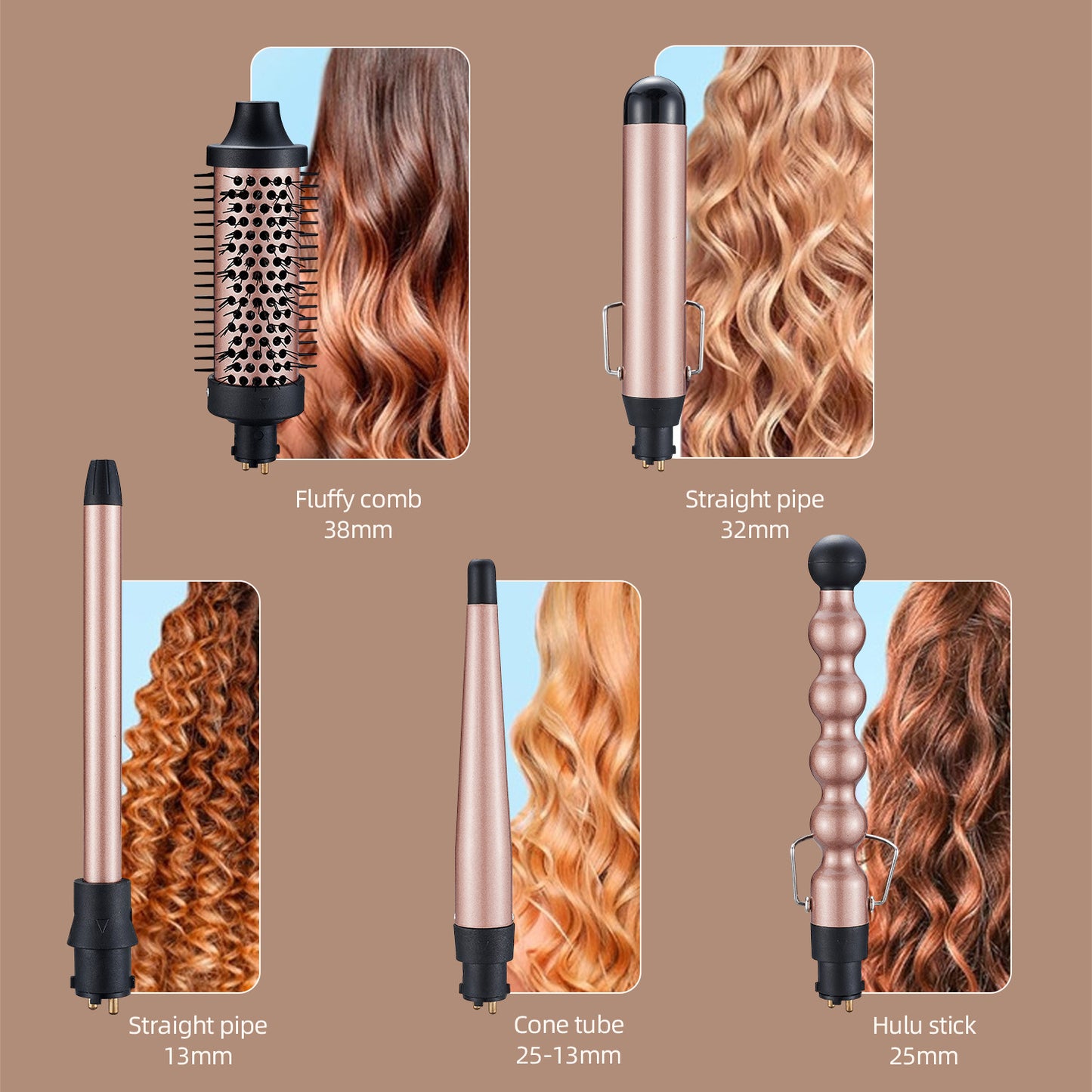 5-in-1 Hair Styling Wand