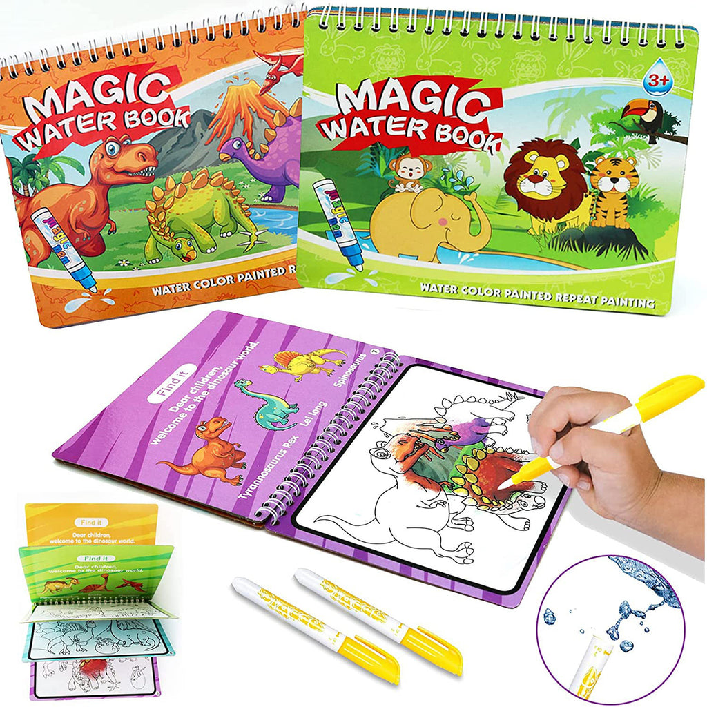 Children's Reusable Water Coloring Book