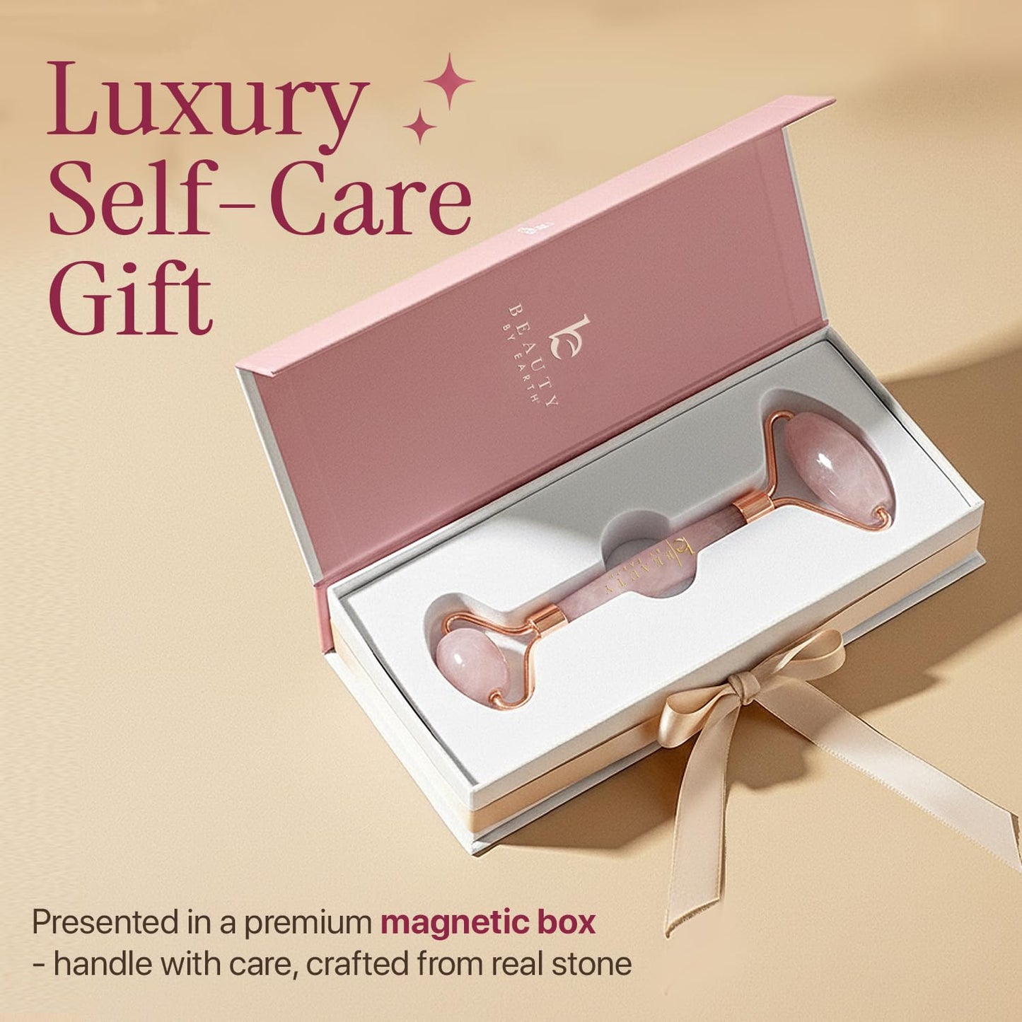 Rose Quartz Face Roller