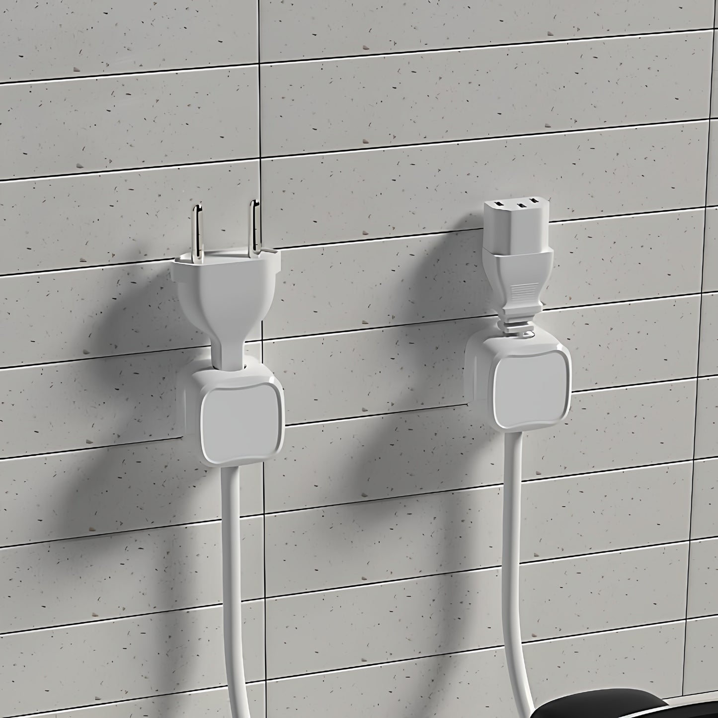 Magnetic Cable Organizer Desktop Wall Mount Holder
