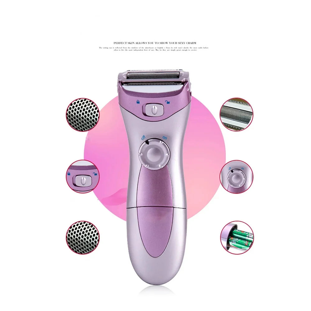 Electric Cordless Shaver for Women 