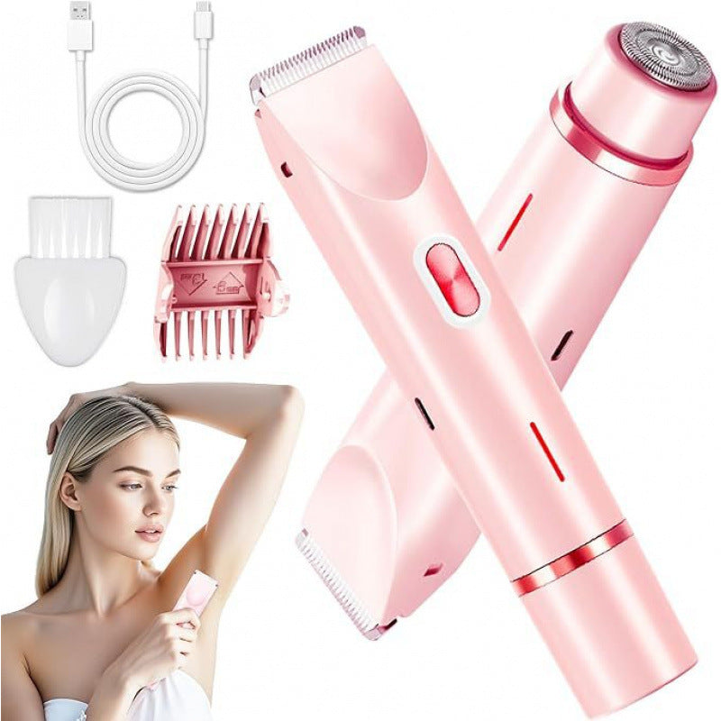 Waterproof Rechargeable Dual Head Electric Shaver