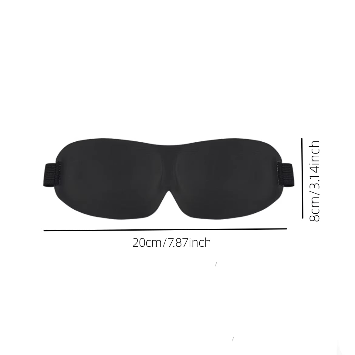 100% Light Blocking Eye Mask
