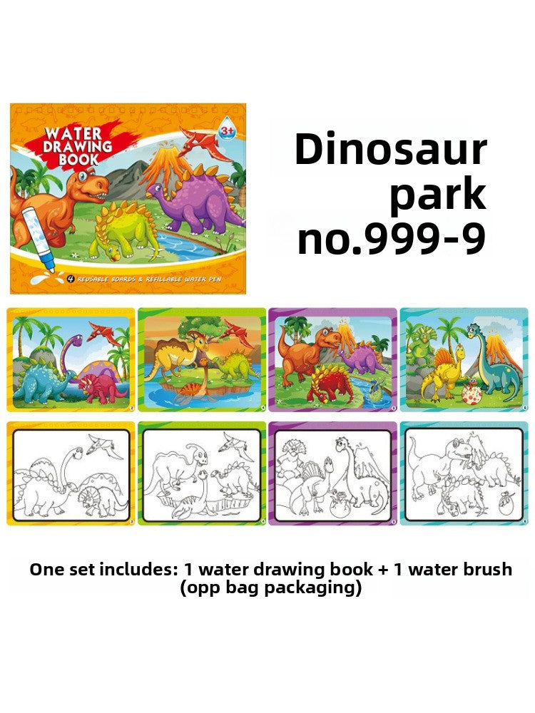 Children's Reusable Water Coloring Book